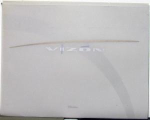 2001 Cadillac Vizon Concept Car Prestige Sales Brochure Press Kit & CD Original