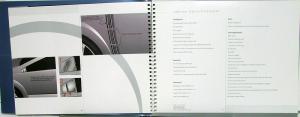 2001 Cadillac Vizon Concept Car Prestige Sales Brochure Press Kit & CD Original