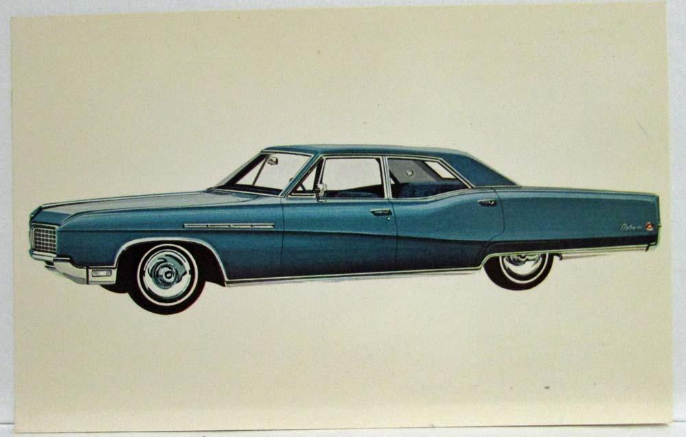1968 Buick Electra 225 Custom 4-Door Sedan Postcard