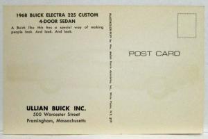 1968 Buick Electra 225 Custom 4-Door Sedan Postcard