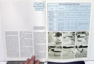 1970 1971 Corvette News Magazine Pair Chevy Vette Enthusiast Articles History