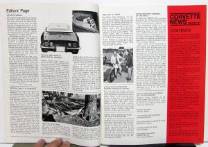 1970 1971 Corvette News Magazine Pair Chevy Vette Enthusiast Articles History