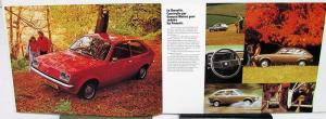 1976 General Motors Foreign Dealer Chevette Brochures French Dutch Text Vauxhall