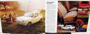 1976 General Motors Foreign Dealer Chevette Brochures French Dutch Text Vauxhall