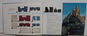 1968 Ford Accessories Sales Brochure Mustang Thunderbird Truck Bronco Original