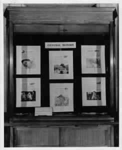 1945 & 1953 General Motors Ads in Christian Science Monitor Display Photo Lot