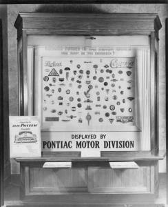 1949 & 1964 Pontiac Ads in Christian Science Monitor Display Photo Lot 0003