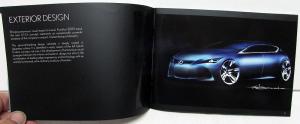 2009 Lexus LF-Ch Full Hybrid Concept Car Brochure Handout