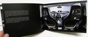 2009 Lexus LF-Ch Full Hybrid Concept Car Brochure Handout