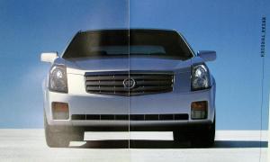 2003 Cadillac CTS Prestige Sales Brochure Oversized Original