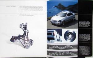 2003 Cadillac CTS Prestige Sales Brochure Oversized Original