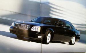 2003 Cadillac Deville Prestige Sales Brochure Oversized Original