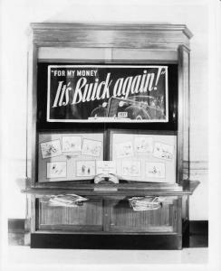 1937 Buick Ads in Christian Science Monitor Display Case Photo 0014