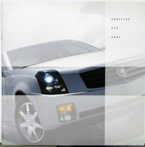 2004 Cadillac CTS Japanese Text Prestige Sales Brochure Oversized Original
