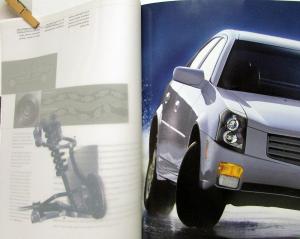 2004 Cadillac CTS Prestige Sales Brochure Oversized Original