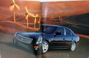 2004 Cadillac CTS Prestige Sales Brochure Oversized Original