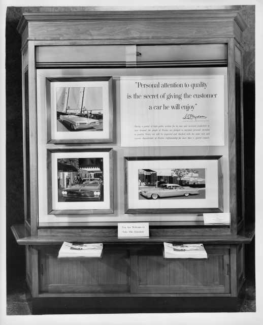 1959 Pontiac Ads in Christian Science Monitor Display Case Photo 0019