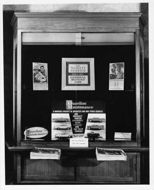 1959 General Motors Ads in Christian Science Monitor Display Case Photo 0022