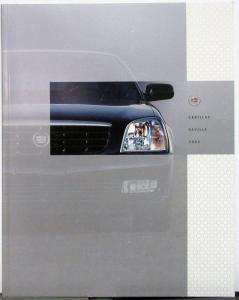 2004 Cadillac Deville Prestige Sales Brochure CANADIAN Original Oversized