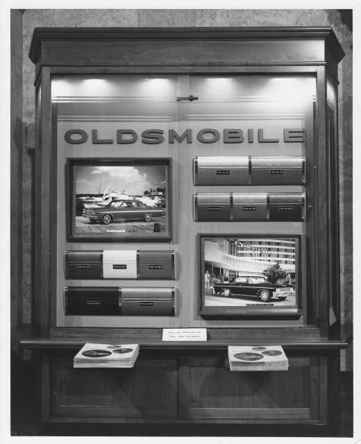 1963 Oldsmobile Ads in Christian Science Monitor Display Case Photo 0025
