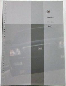 2004 Cadillac Deville Prestige Sales Brochure Oversized Original