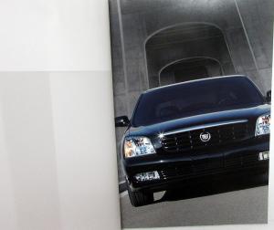 2004 Cadillac Deville Prestige Sales Brochure Oversized Original