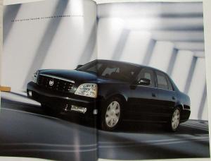 2004 Cadillac Deville Prestige Sales Brochure Oversized Original