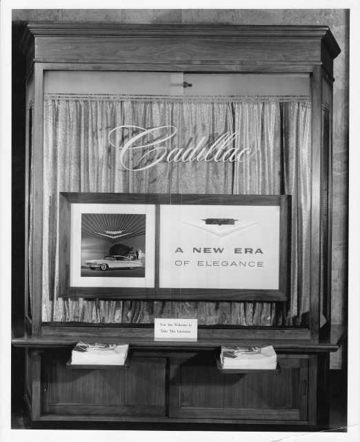 1959 Cadillac Ads in Christian Science Monitor Display Case Photo 0038