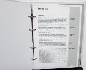 2004 Geneva Auto Show Skoda Press Kit Media Release Octavia Fabia Superb