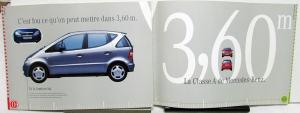 1997 Foreign Mercedes-Benz Dealer Sales Brochure French Text A Class Models