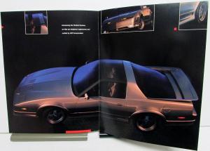 1987 Firebird Suntour Custom Pontiac Firebird ASC American Sunroof Co Brochure