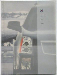 2004 Cadillac SRX Prestige Sales Brochure Oversized Original