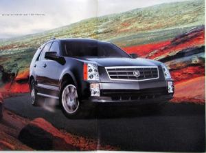 2004 Cadillac SRX Prestige Sales Brochure Oversized Original