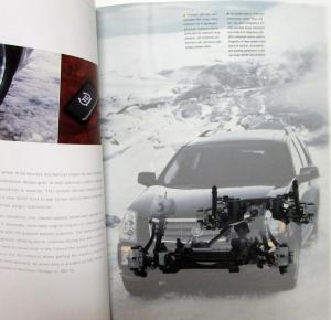 2004 Cadillac SRX Prestige Sales Brochure Oversized Original