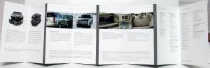 2004 Cadillac SRX Prestige Sales Brochure Oversized Original