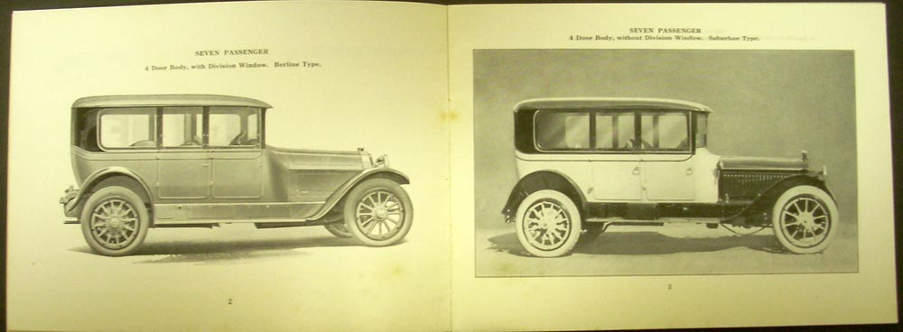 Circa 1920 Goodman Springfield Convertible Auto Bodies Original Sales Brochure