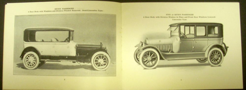 Circa 1920 Goodman Springfield Convertible Auto Bodies Original Sales Brochure