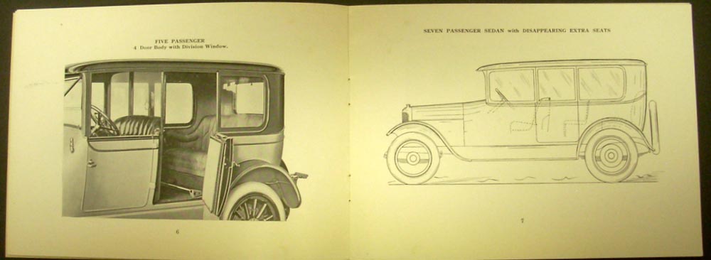 Circa 1920 Goodman Springfield Convertible Auto Bodies Original Sales Brochure
