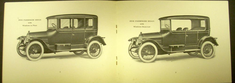 Circa 1920 Goodman Springfield Convertible Auto Bodies Original Sales Brochure