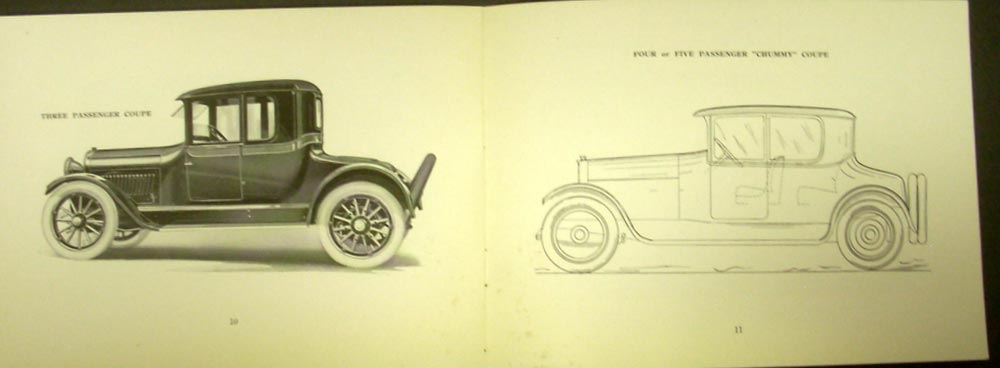 Circa 1920 Goodman Springfield Convertible Auto Bodies Original Sales Brochure