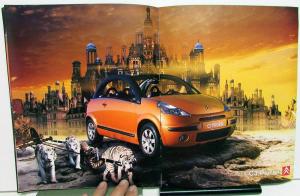 2002 Citroen European Dealer C3 Pluriel Dutch Text Sales Brochure Large