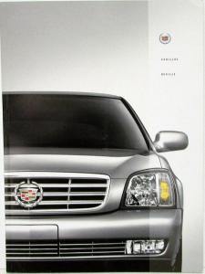 2005 Cadillac Deville Prestige Sales Brochure Original Oversized