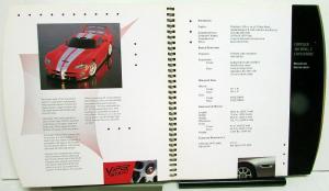 2002 Chrysler Dodge Jeep Concept Cars Press Kit Media Release Viper 300 Maxxcab