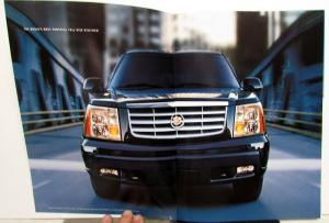 2005 Cadillac Escalade ESV EXT Prestige Sales Brochure Original Oversized