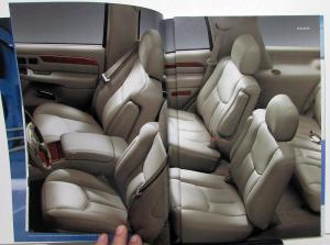 2005 Cadillac Escalade ESV EXT Prestige Sales Brochure Original Oversized