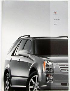 2005 Cadillac SRX Prestige Sales Brochure Original Oversized