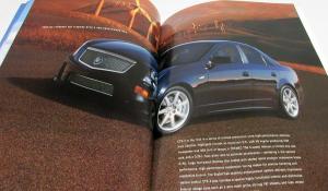 2005 Cadillac CTS Prestige Sales Brochure Original Oversized