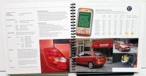 2007 Skoda Fabia Press Kit Media Release UK Built Hardback Spiral Bound