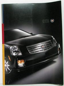 2006 Cadillac CTS Prestige Sales Brochure Oversized