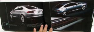 2009-2010 Jaguar XF Collection Dealer Prestige Sales Brochure Features Specs